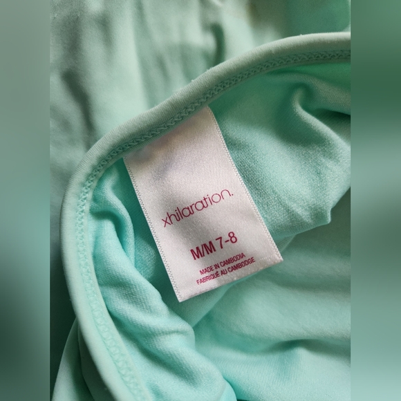 XHILIRATION | Girls one piece halter tie up swimsuit - Picture 5 of 6